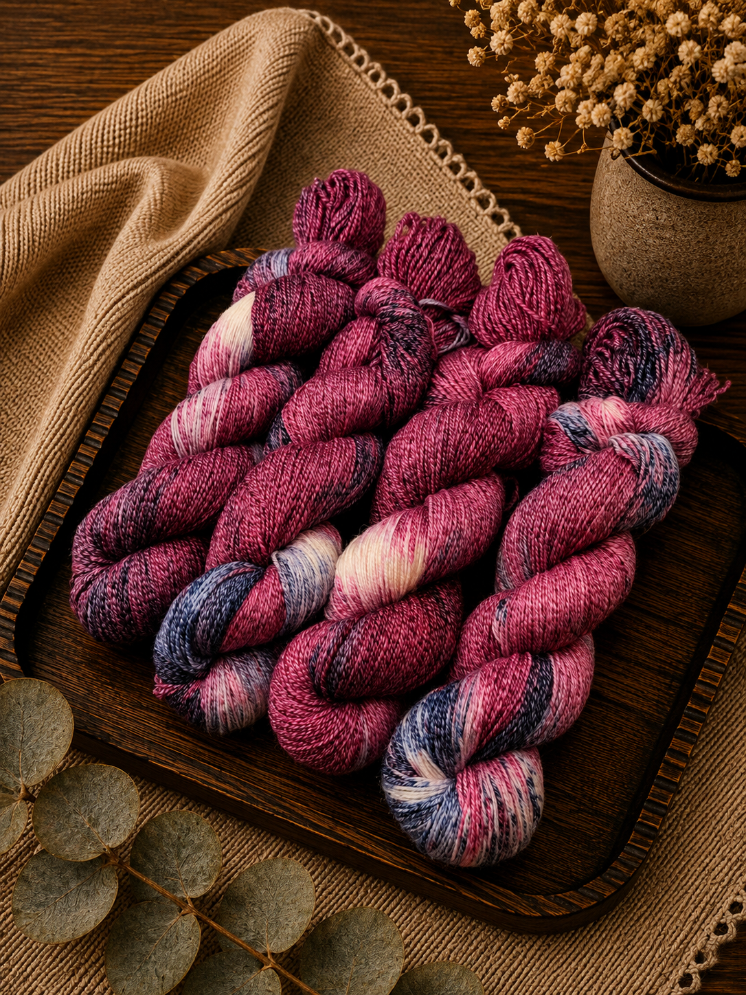 Sockenwolle "Baumwolle" 100g Nr.240