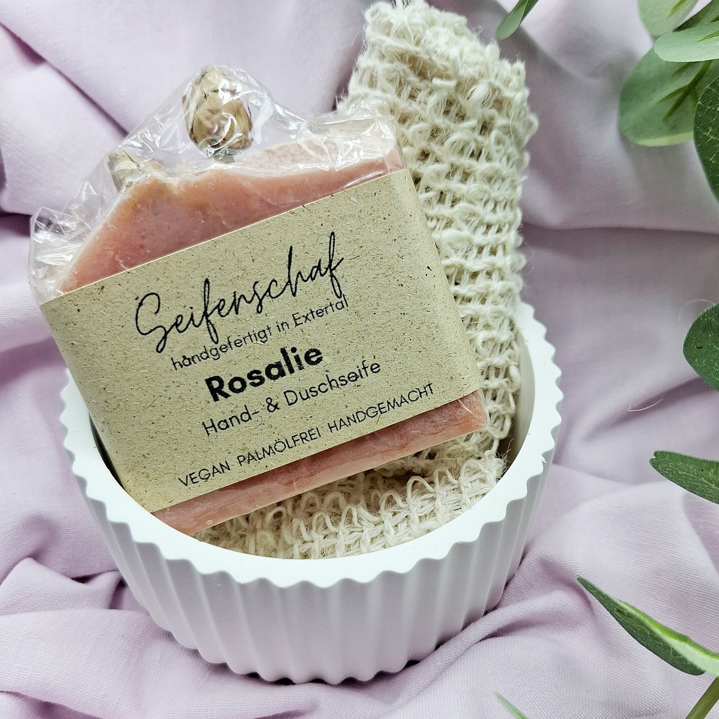 Geschenkset „Rosalie“ – rosige Verwöhnpflege für Hände & Körper