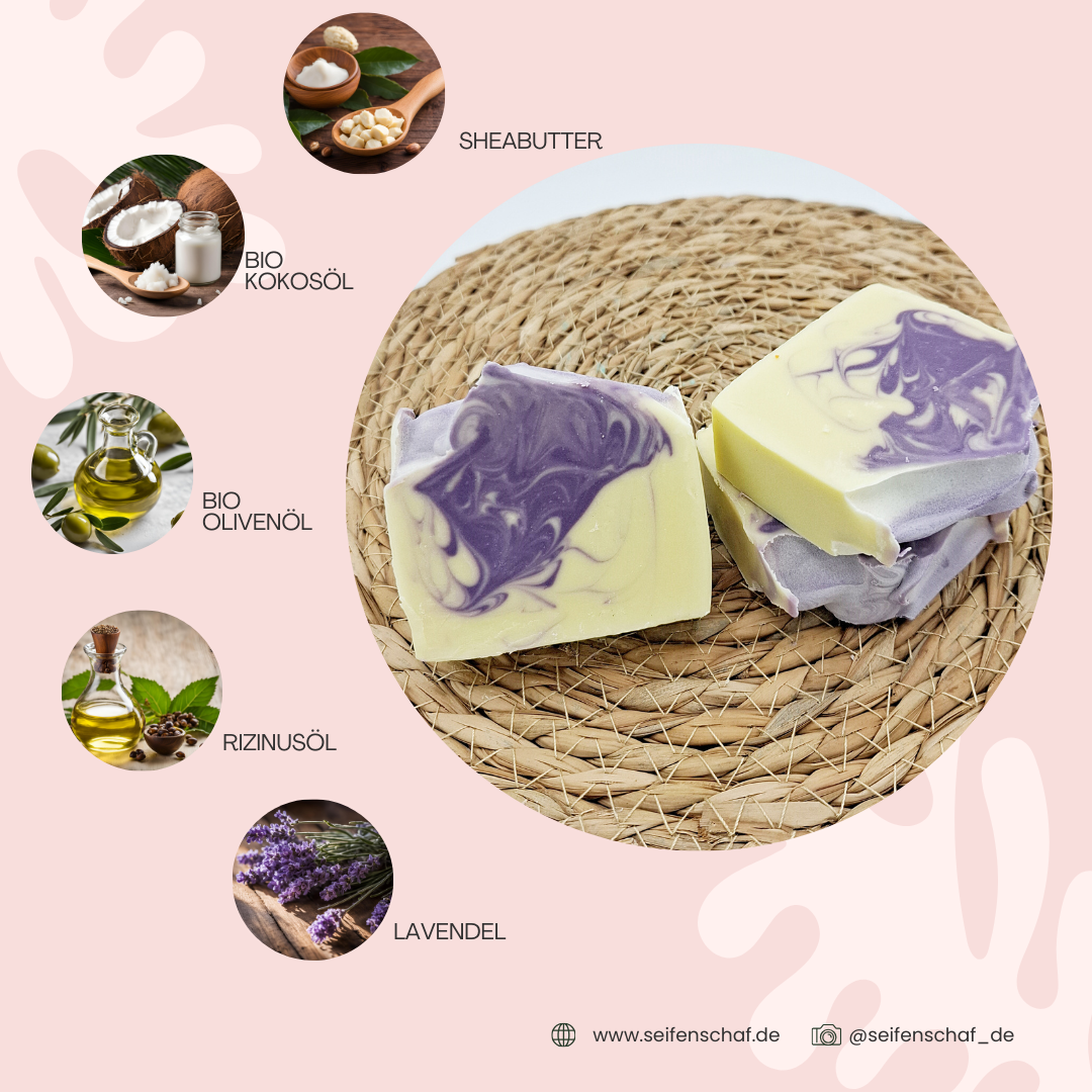 "Lavendel Amber" Hand-&Duschseife