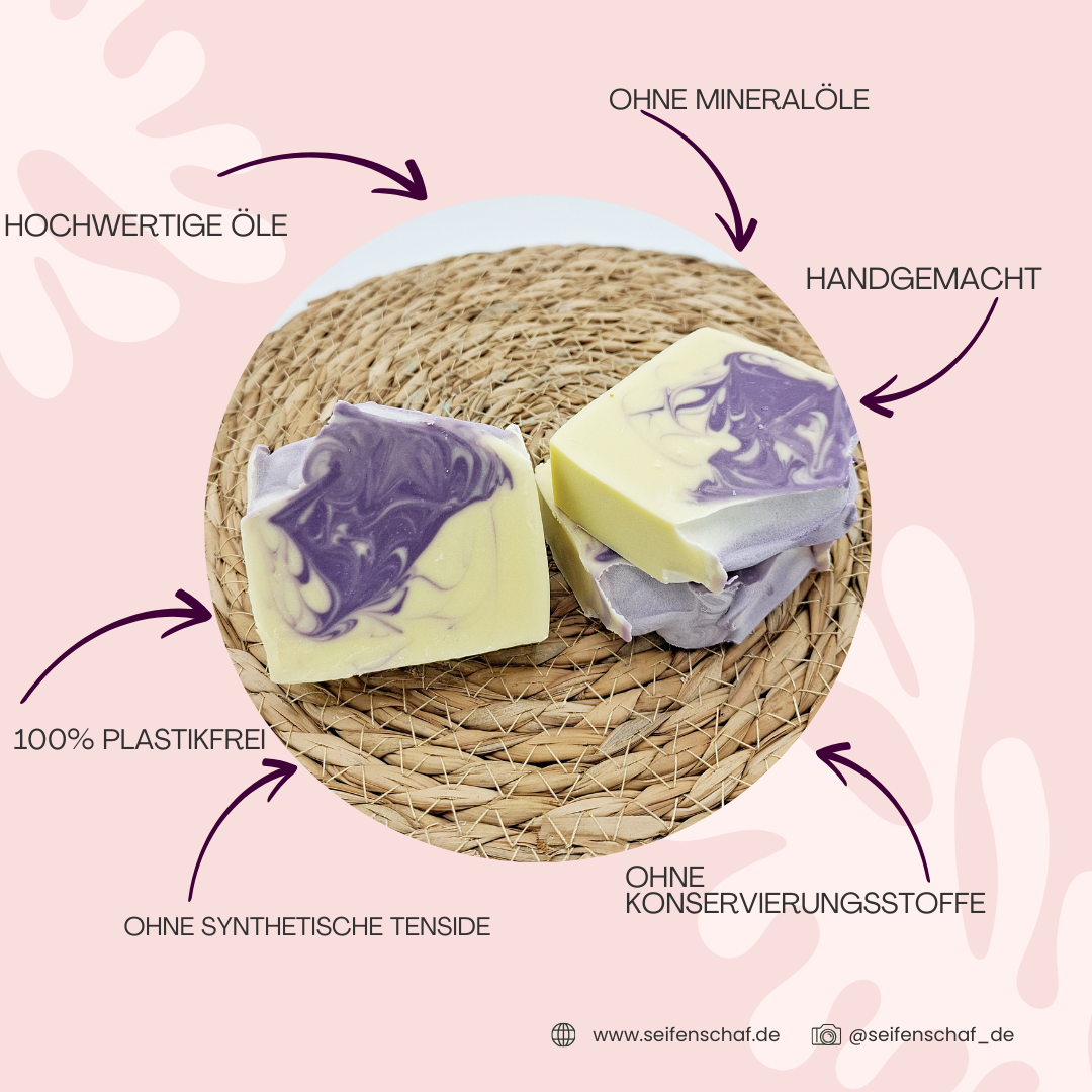 "Lavendel Amber" Hand-&Duschseife