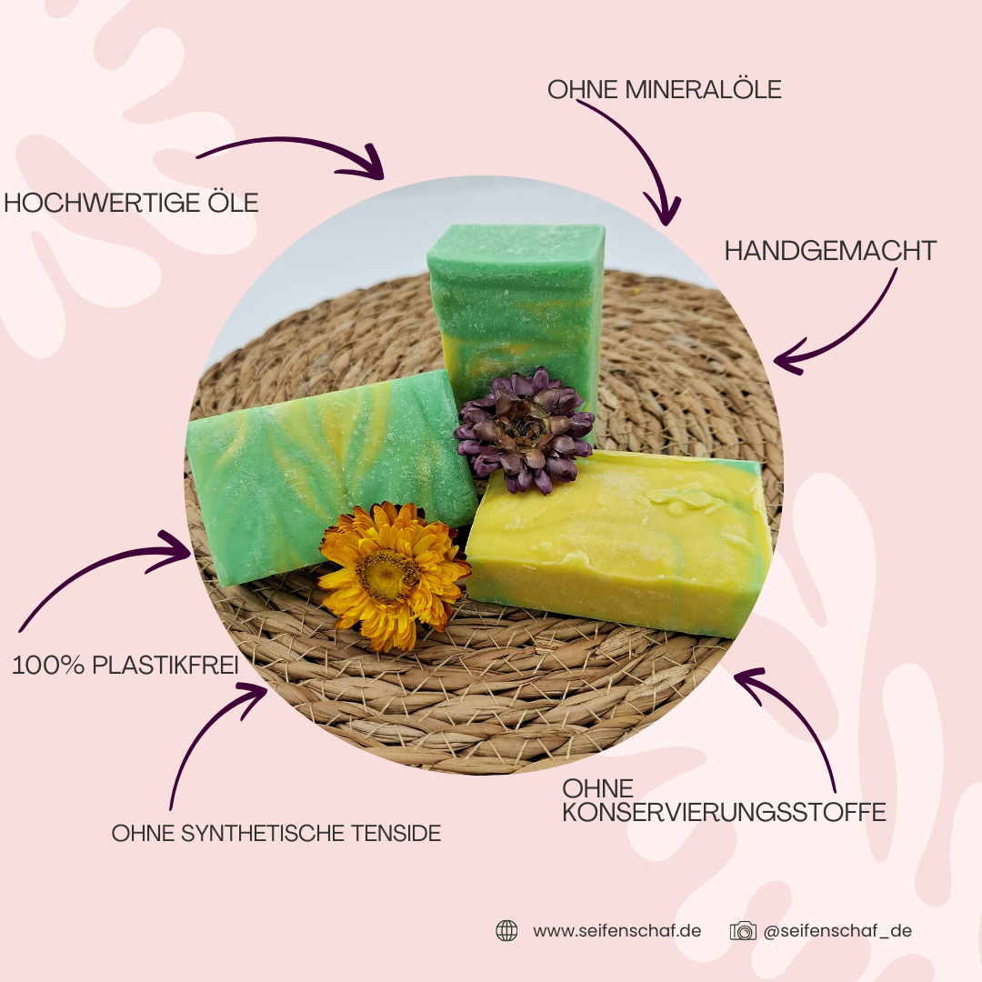 "Lemon Verbena" Alpaka Dusch-& Haarseife