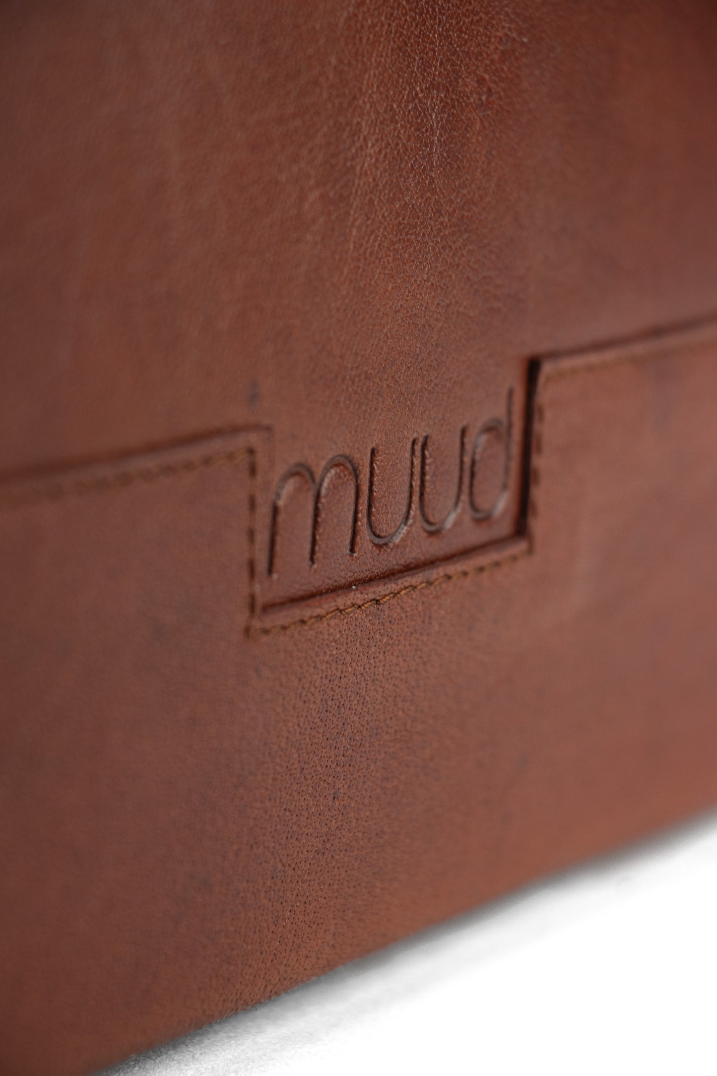 MUUD Cleo XL – Projekttasche aus Leder |Rich Brown