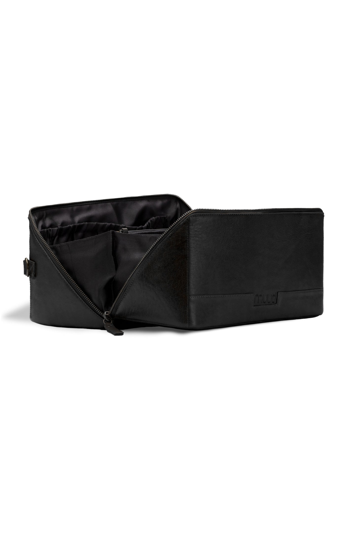 MUUD Cleo Midi – Projekttasche aus Leder | Black
