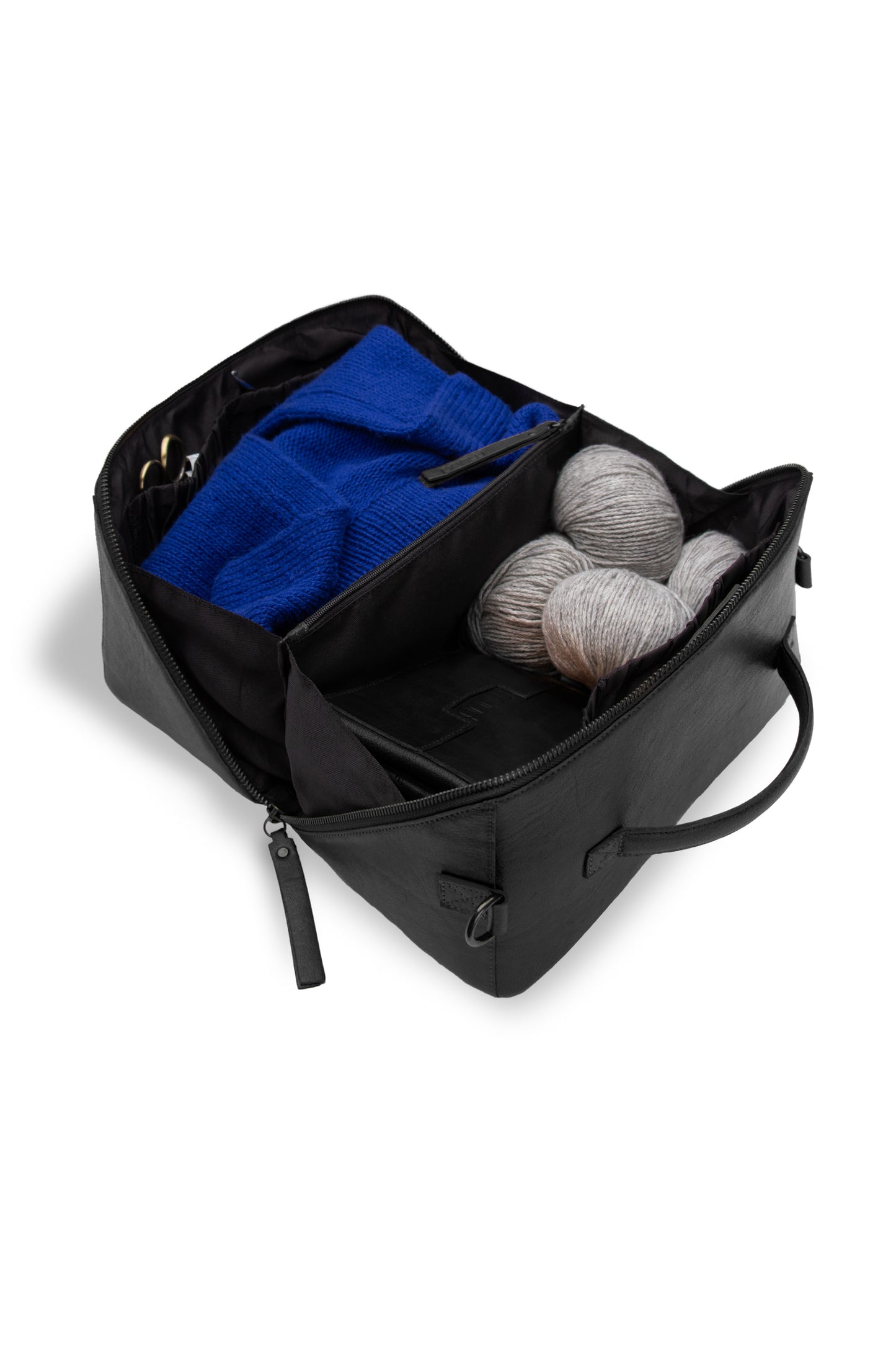 MUUD Cleo Midi – Projekttasche aus Leder | Black