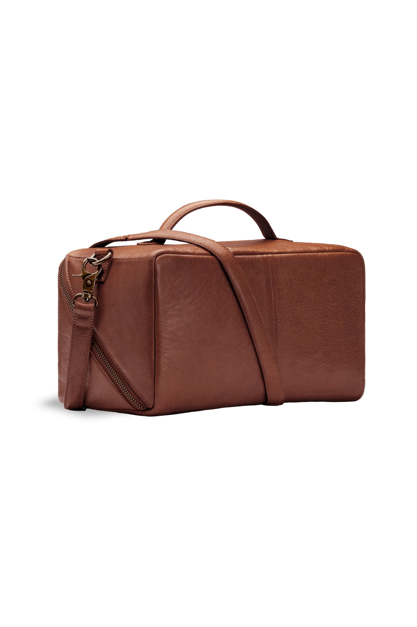 MUUD Cleo Midi – Projekttasche aus Leder | Rich Brown