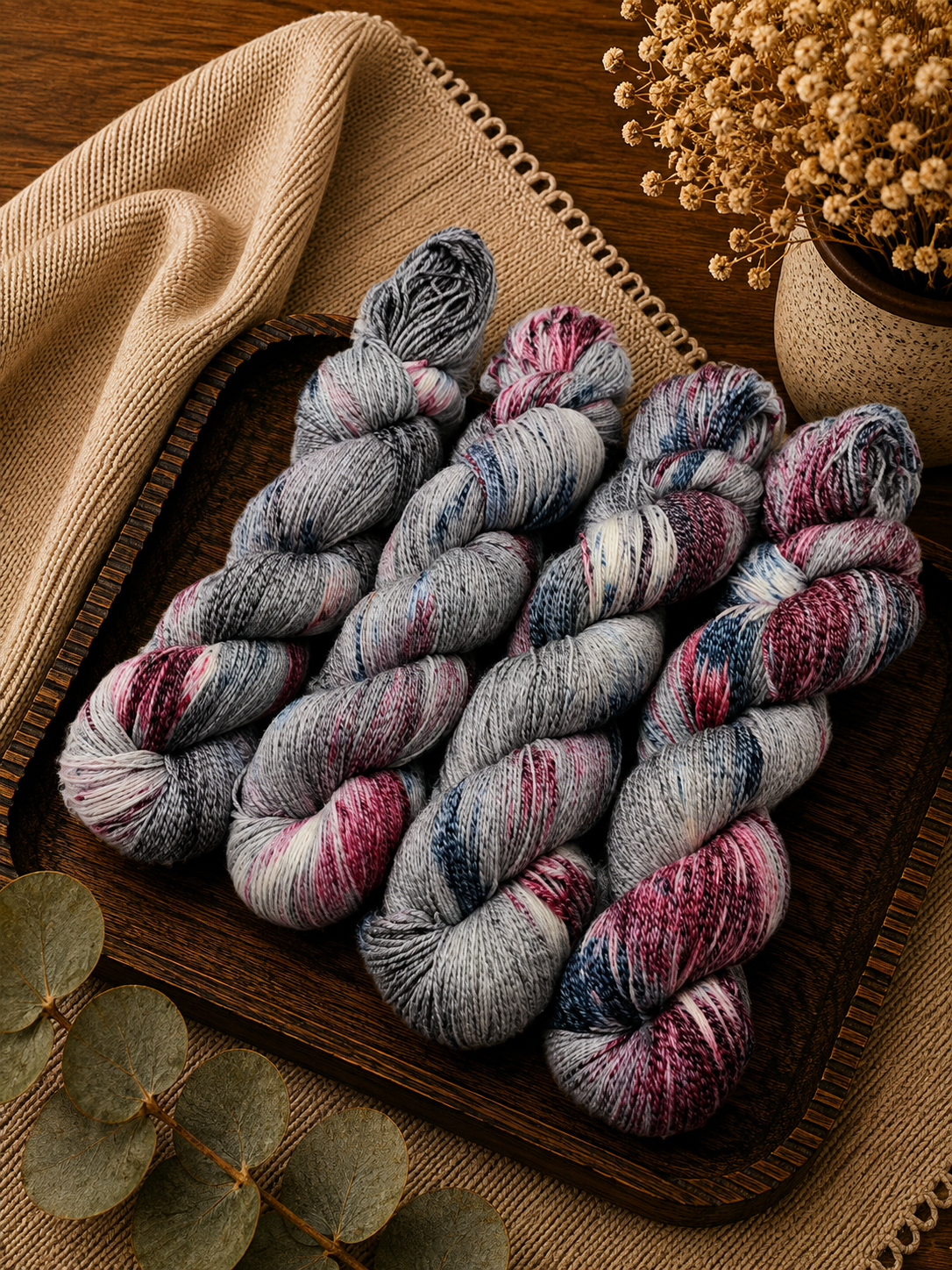Sockenwolle "Baumwolle" 100g Nr.242