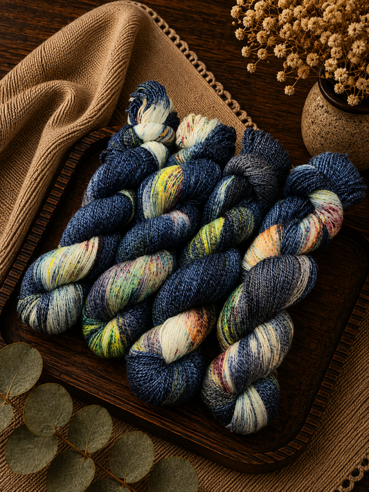 Sockenwolle "Baumwolle" 100g Nr.243