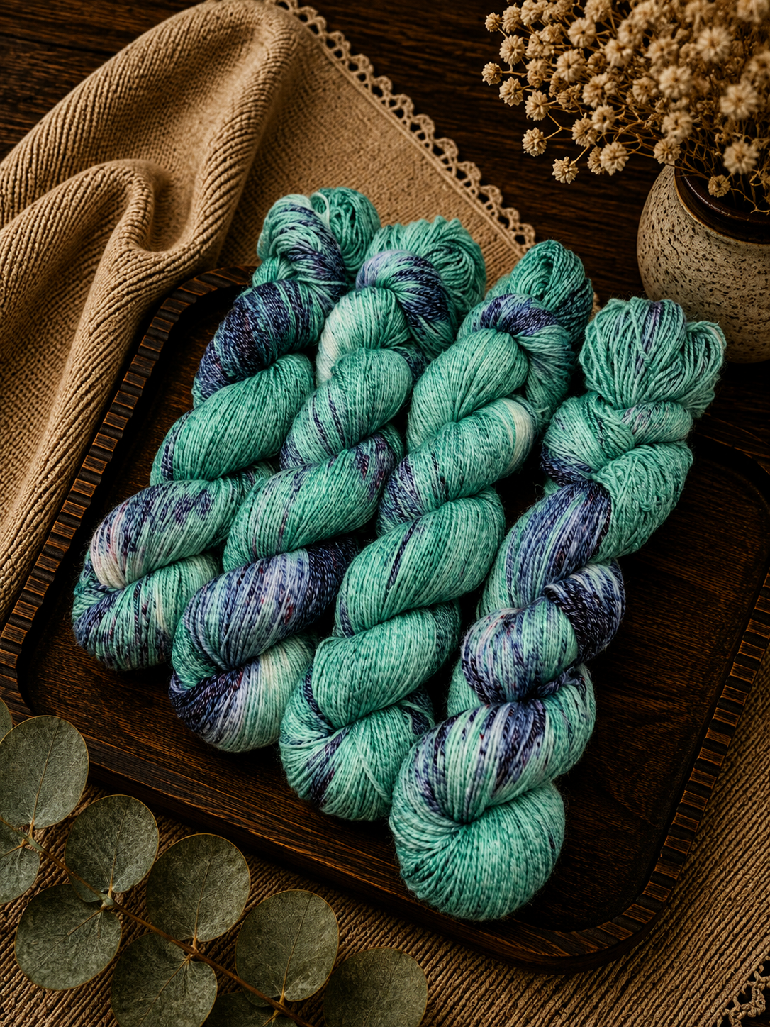 Sockenwolle "Baumwolle" 100g Nr.245