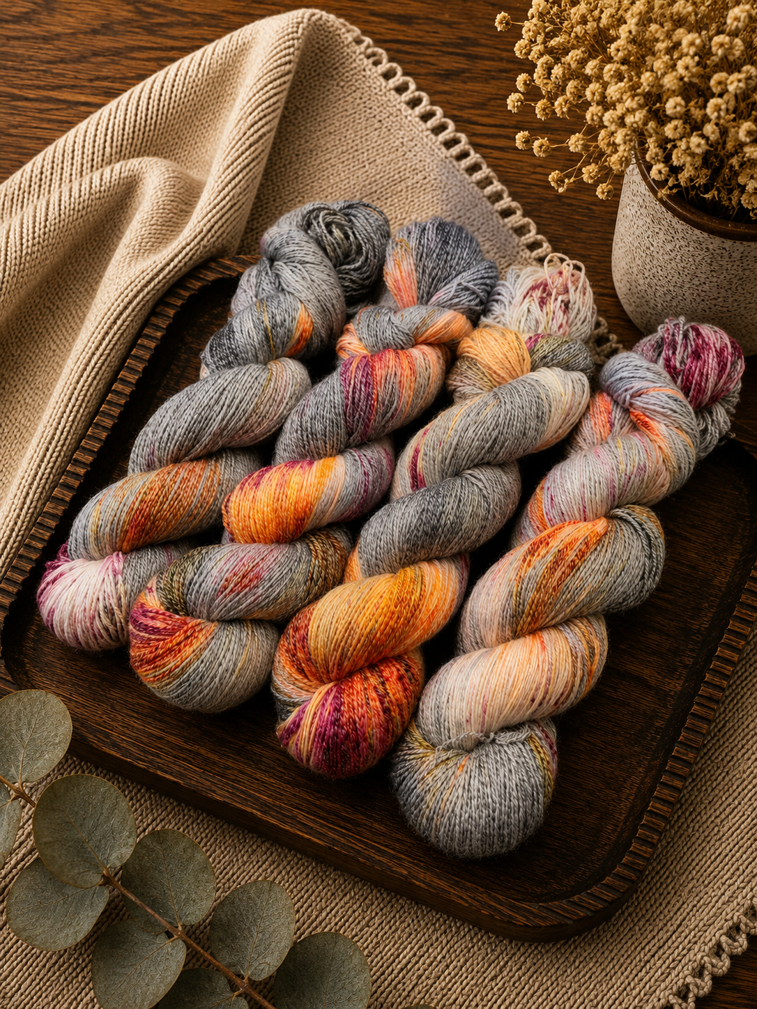 Sockenwolle "Baumwolle" 100g Nr.246