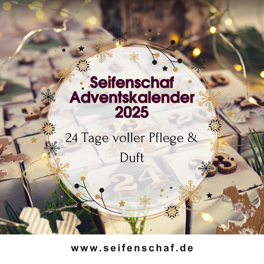 Seifen  Adventskalender 2025 – 24 Tage voller Pflege & Duft **VORBESTELLUNG**