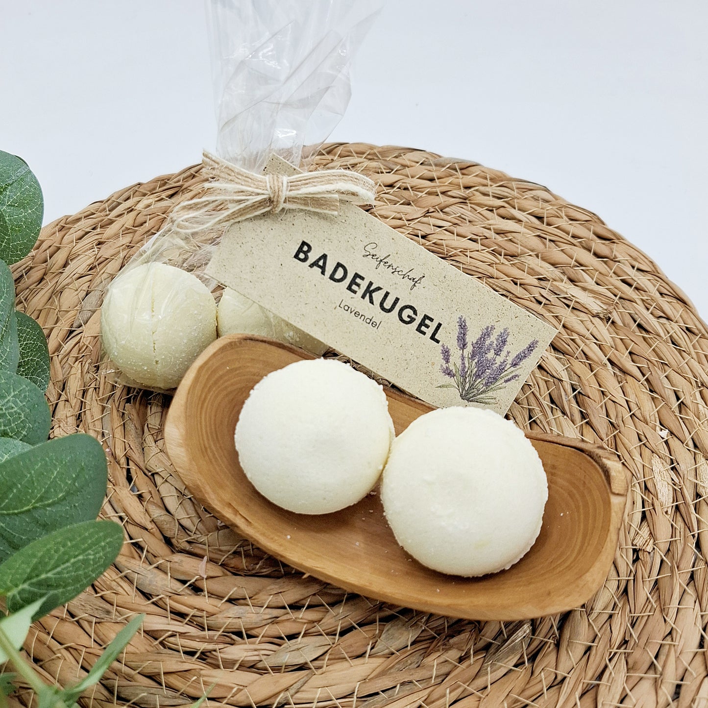 Badekugel Lavendel – entspannender Badezusatz mit ätherischem Lavendelöl