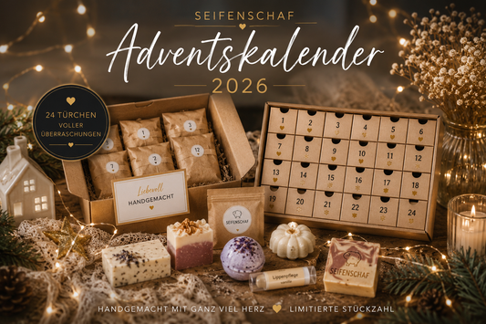 Seifen  Adventskalender 2026 – 24 Tage voller Pflege & Duft **VORBESTELLUNG**