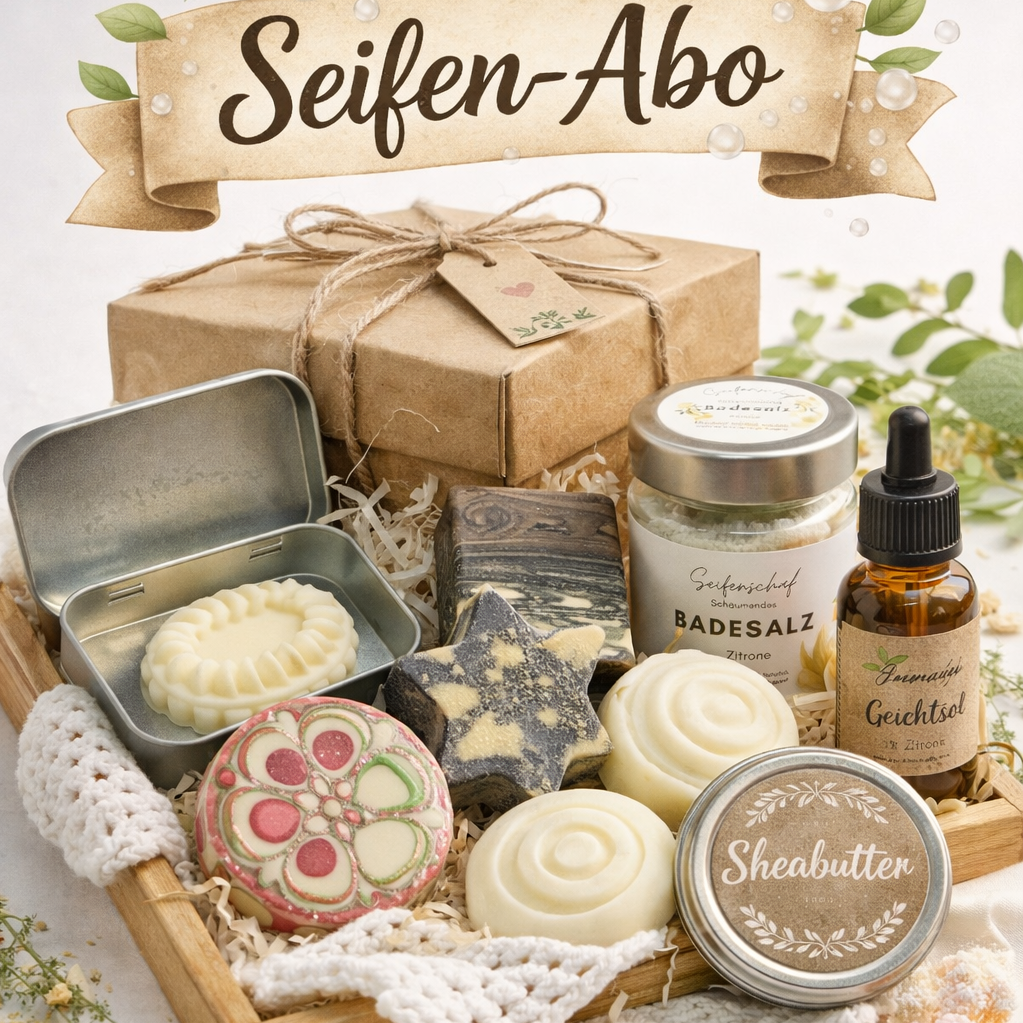 Seifen-Abo 12 Monate Überraschungsglück