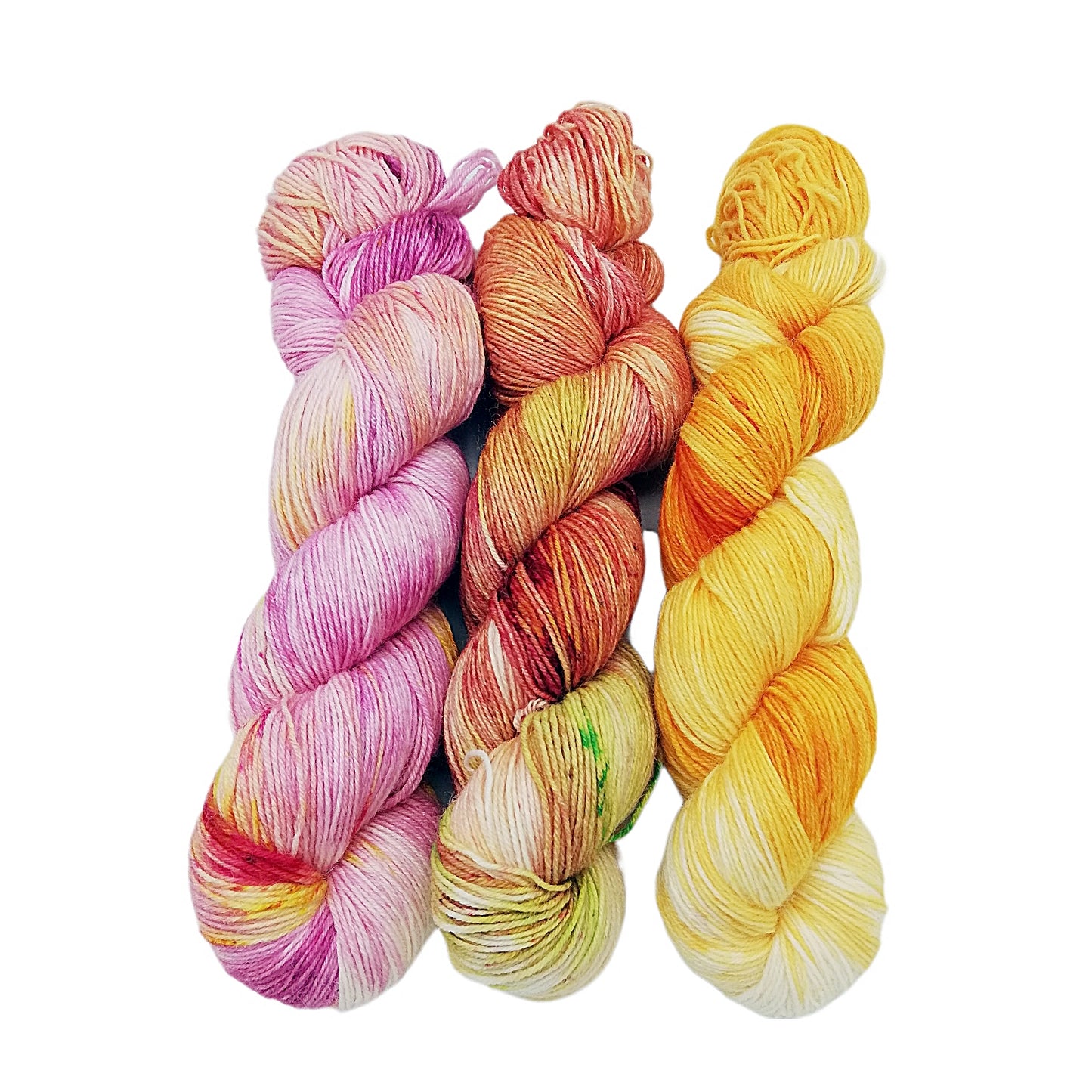 Garn-Set Sockenwolle  3x100g  75  Wolle, 25 Polyamid  #376