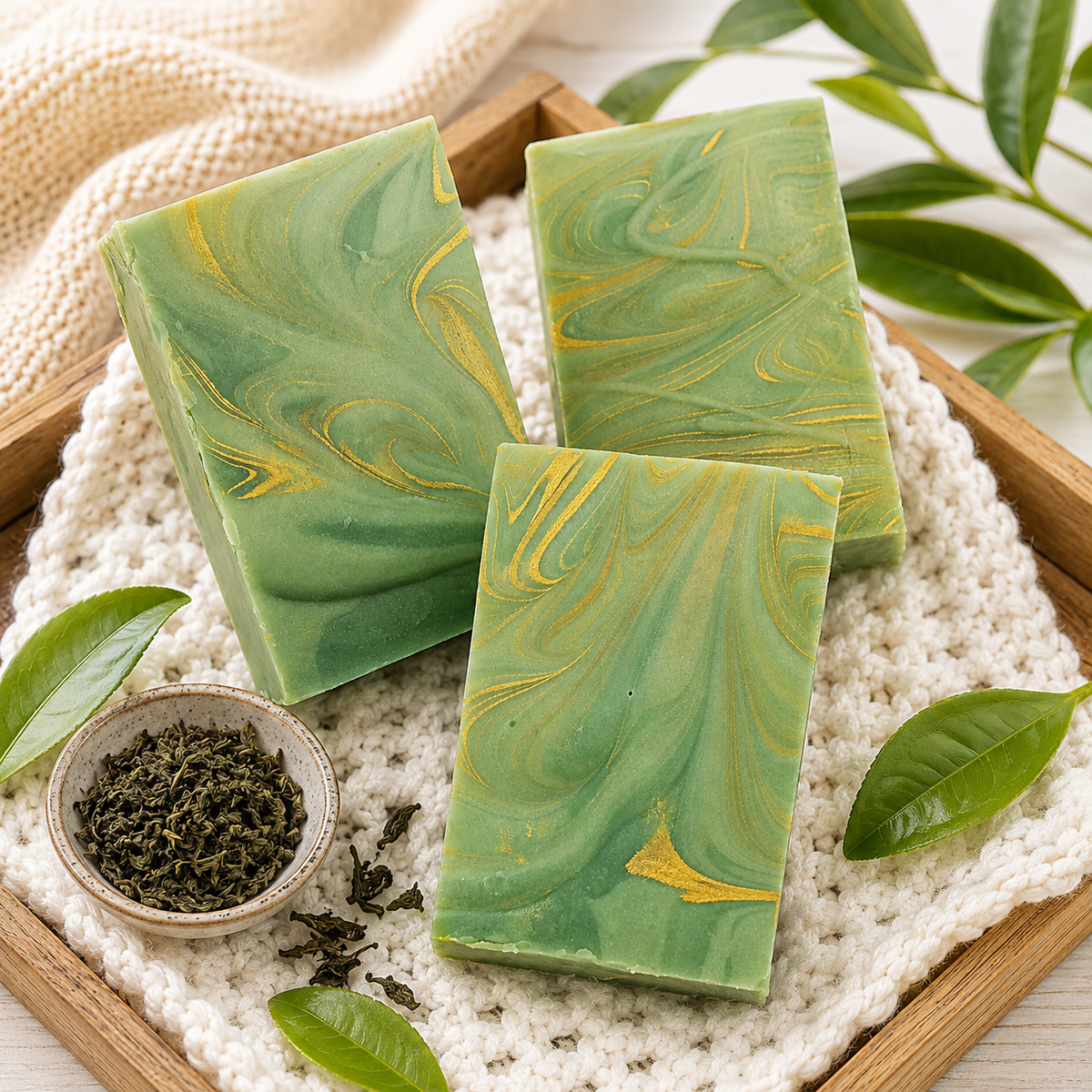 GRÜNER TEE Hand-& Duschseife
