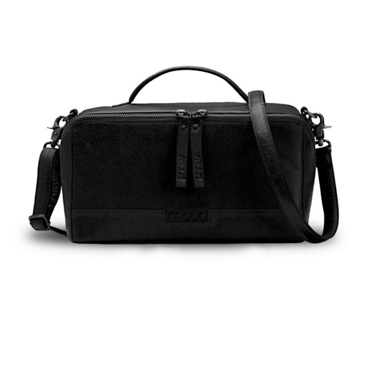 MUUD Cleo Midi – Projekttasche aus Leder | Black