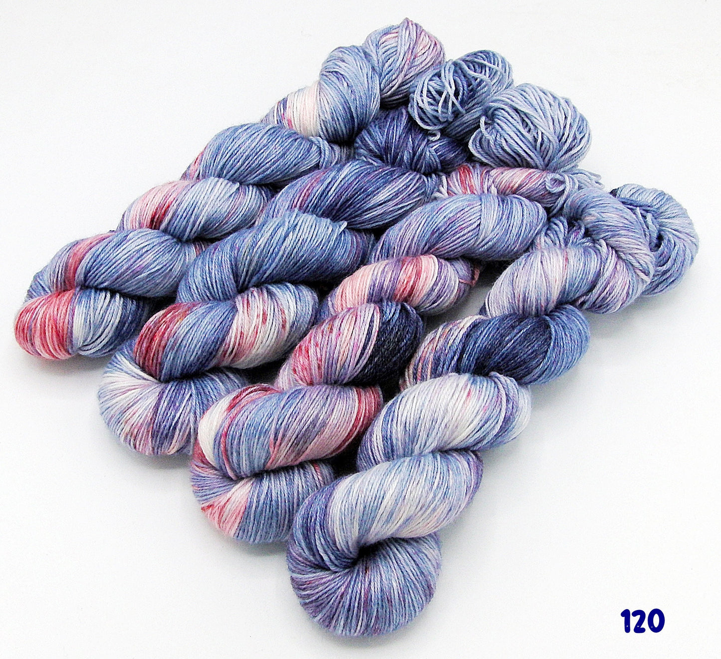 MERINO - BAMBUS Sockenwolle  60 Wolle, 25 Viskose, 15 Polyamid 100 g   Nr. 120