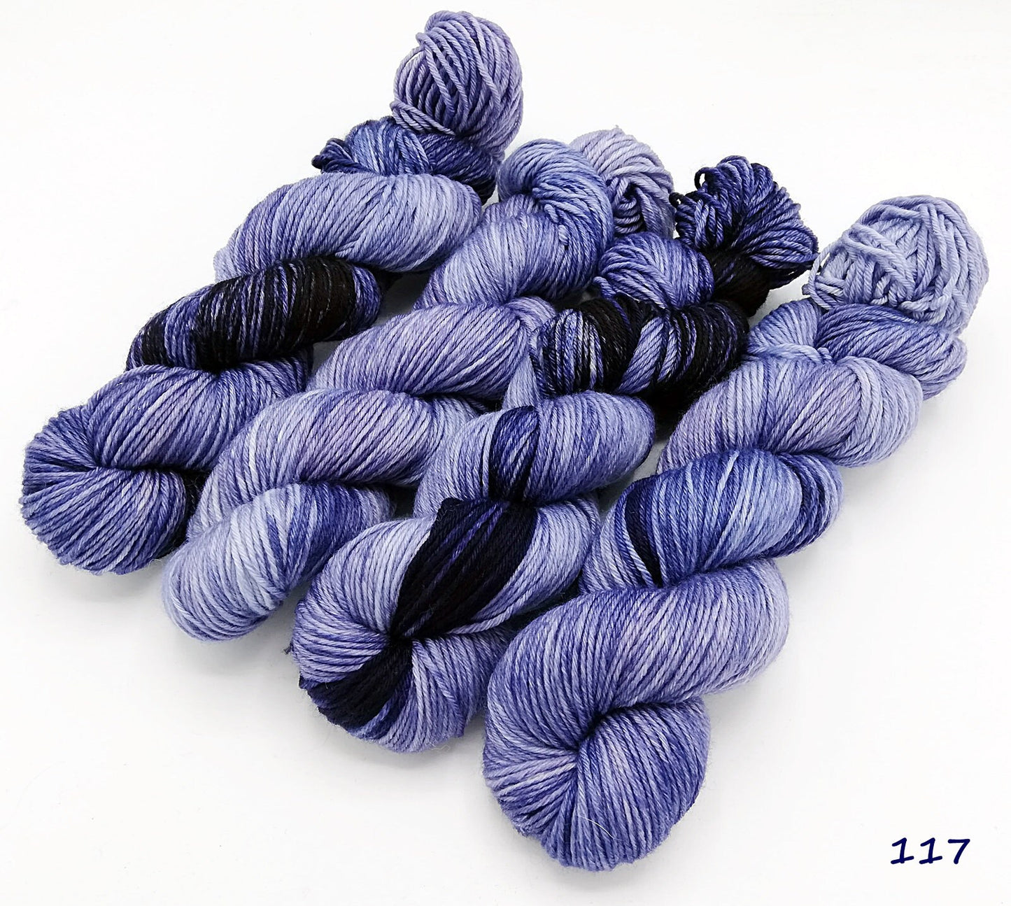 MERINO Sockenwolle  6-fach 75  Wolle, 25 Polyamid 100 g   Nr.117