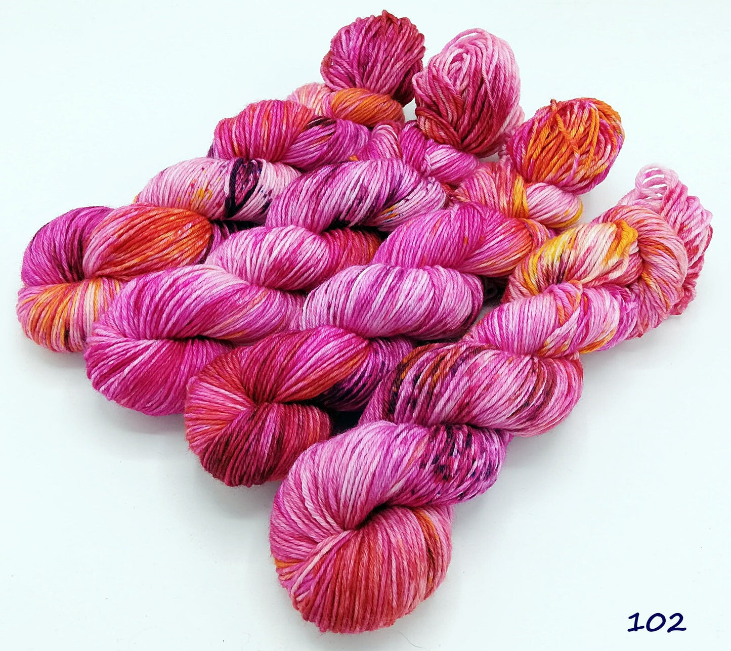 MERINO Sockenwolle  6-fach 75  Wolle, 25 Polyamid 100 g   Nr.102