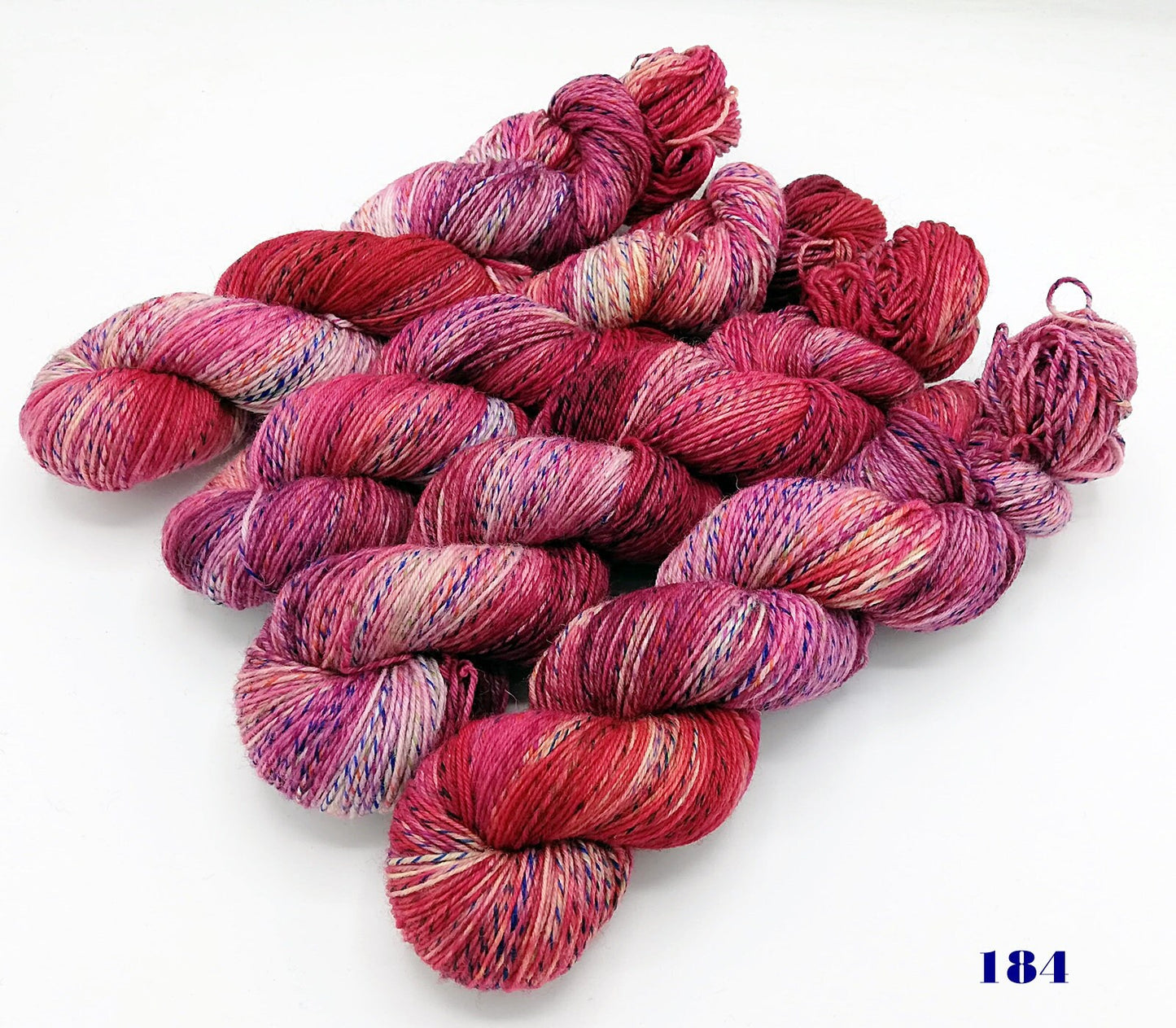 Sockenwolle TWISTY handgefärbt 75 Wolle, 25 Polyamid 100 g Nr.184
