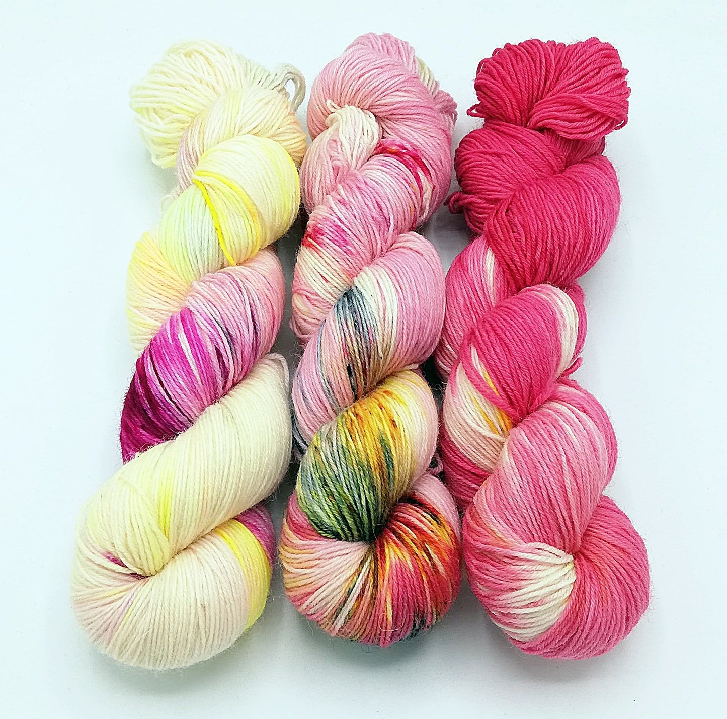 Garn-Set Sockenwolle  3x100g  75  Wolle, 25 Polyamid  #337